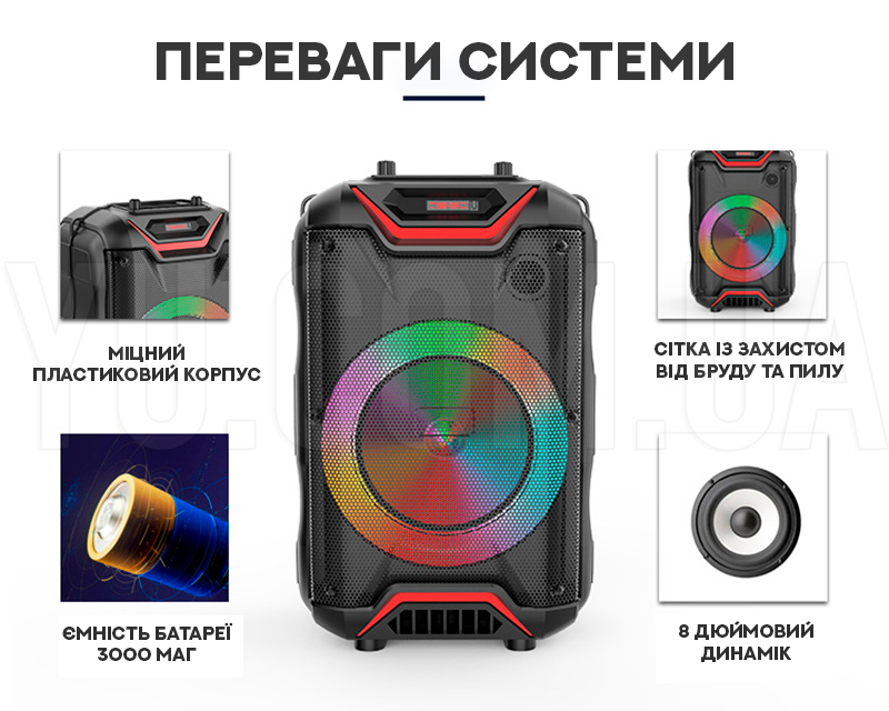 Автономна акустична система ZQS8128 Автономна акустична система ZQS8128