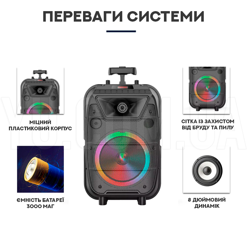Автономна акустична система ZQS8121 Автономна акустична система ZQS8121