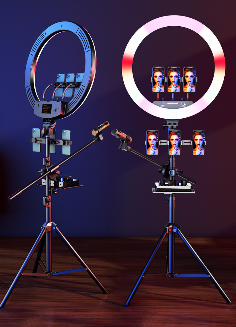 Кільцева світлодіодна RGB LED лампа MJ18 Кільцева світлодіодна RGB LED лампа MJ18
