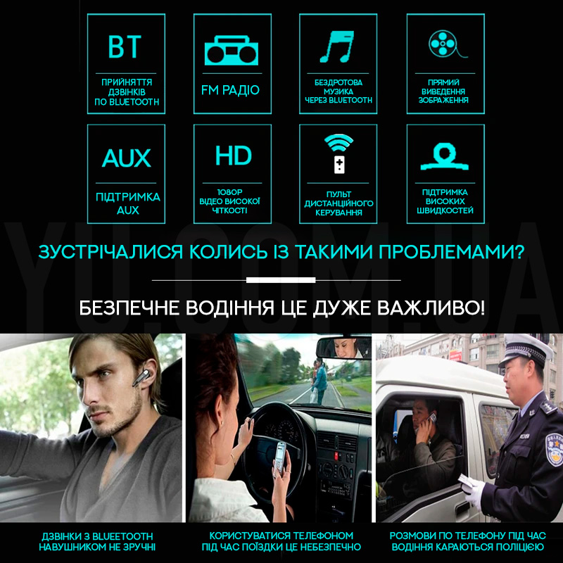 Автомагнітола 7150G GPS 1DIN з Bluetooth та виїзним екраном 7” (2 пульта) Автомагнітола 7150G GPS 1DIN з Bluetooth та виїзним екраном 7” (2 пульта)