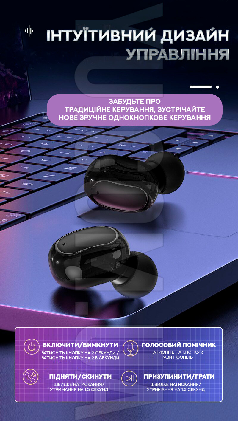 Потужні навушники Double із кейсом Bluetooth Shock Bass TWS-Z7 Потужні навушники Double із кейсом Bluetooth Shock Bass TWS-Z7