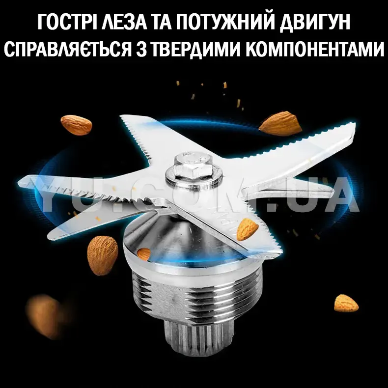 Потужний блендер 2 у 1 Crownberg Cb-0999 500 Вт Потужний блендер 2 у 1 Crownberg Cb-0999 500 Вт