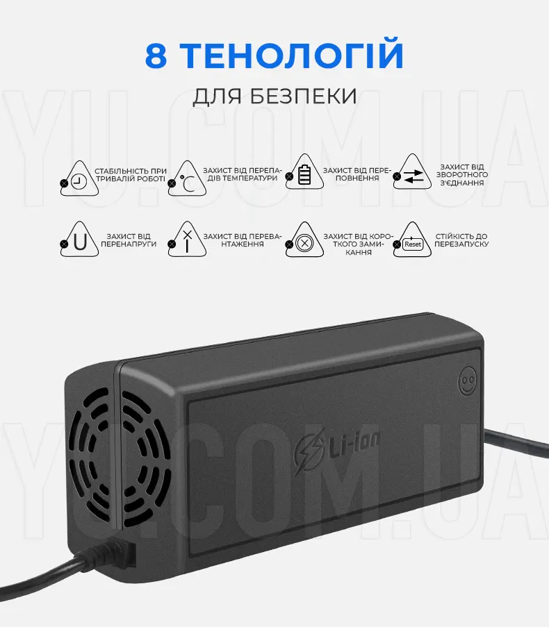Зарядний пристрій для акумуляторів 12V/30A