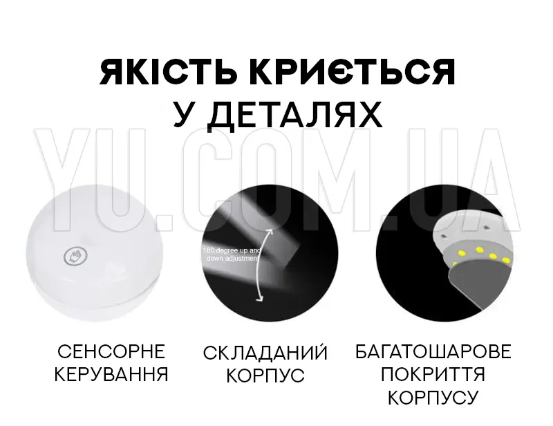 Настольная складная LED лампа Digad 1914 Настольная складная LED лампа Digad 1914