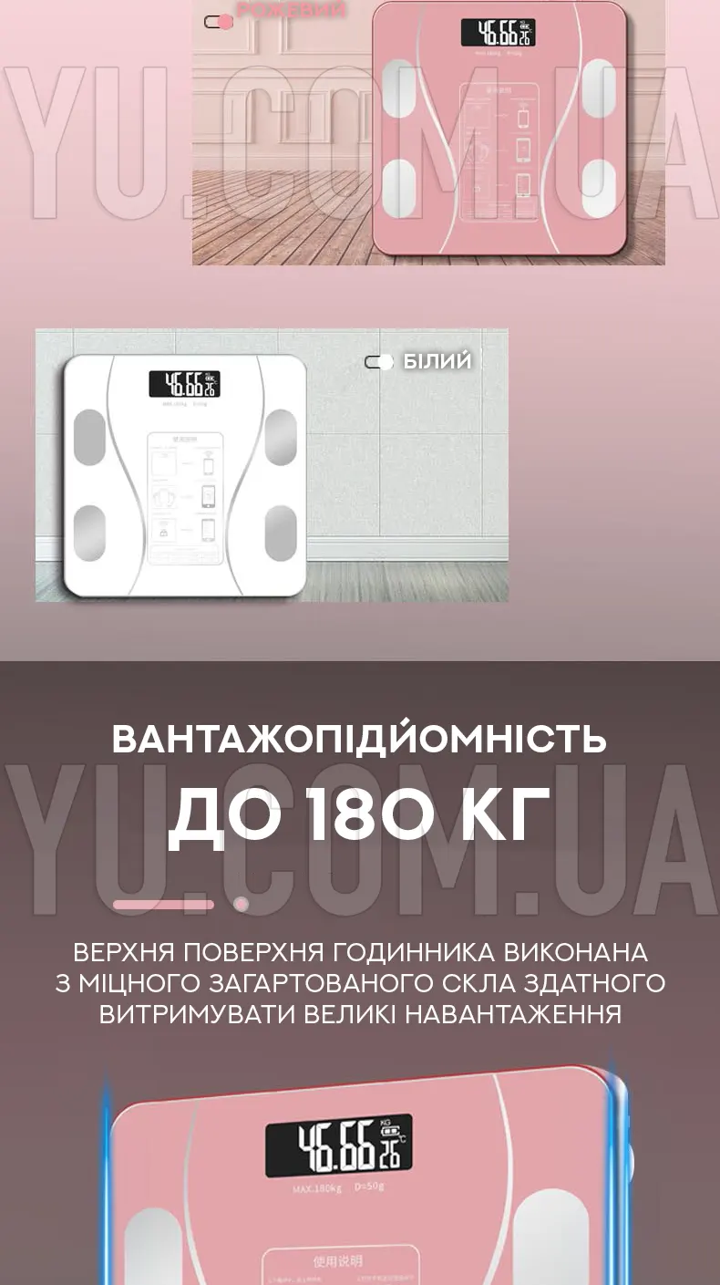 Напольные Smart весы Scale one A-8003