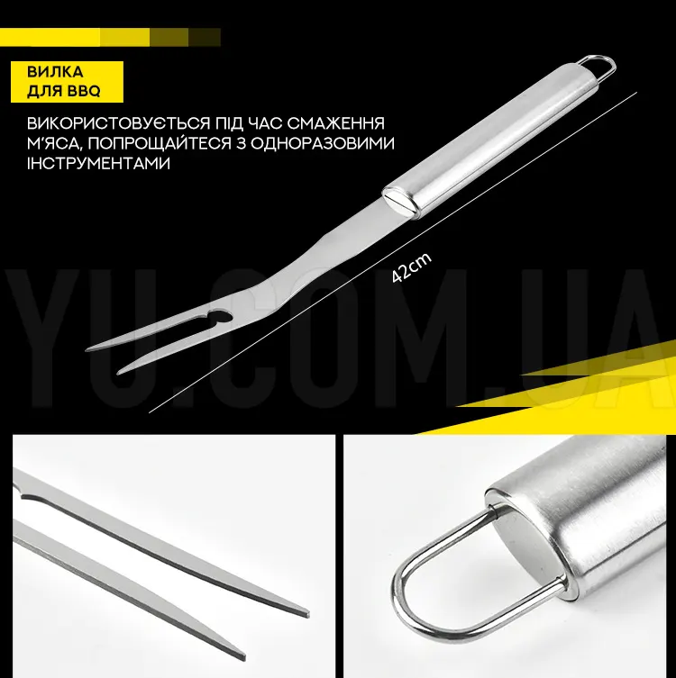 Набор для мангала BBQ Tools Set AL-10 в алюминиевом кейсе 43х21х8см Набор для мангала BBQ Tools Set AL-10 в алюминиевом кейсе 43х21х8см