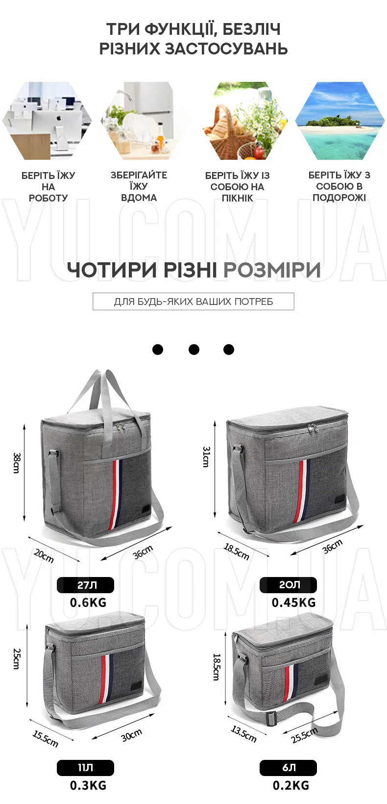 Термосумка D&T Smart 4241 (27л, 36 x 20 x 38 см) Термосумка D&T Smart 4241 (27л, 36 x 20 x 38 см)