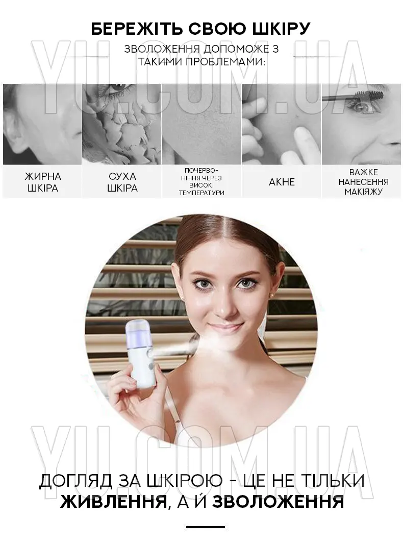 Увлажнитель для кожи лица Nano Mist Soraver Увлажнитель для кожи лица Nano Mist Soraver
