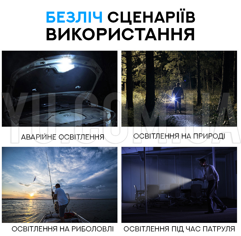 Ручний ліхтарик BL-517-XPE Ручний ліхтарик BL-517-XPE