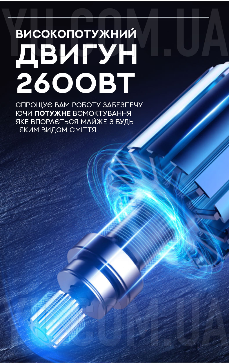 Контейнерний пилосос Crownberg CB-0112 2600W Контейнерний пилосос Crownberg CB-0112 2600W