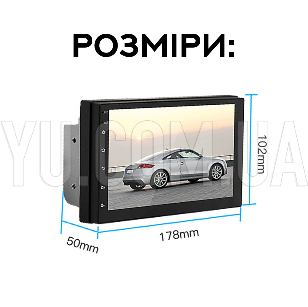 Автомагнітола MP5 CJ-7A BT Android 8.0 2G-16G 2DIN Автомагнітола MP5 CJ-7A BT Android 8.0 2G-16G 2DIN