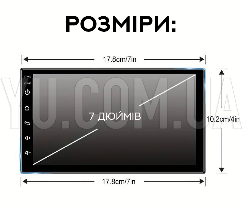 Автомагнітола MP5 cj cp607 BT Android Carplayer 4G-32G 2DIN Автомагнітола MP5 cj cp607 BT Android Carplayer 4G-32G 2DIN
