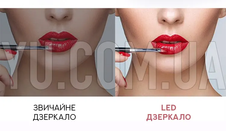 Дзеркало для макіяжу з LED підсвічуванням 16 світлодіодів Cosmetie Mirror CY009 Дзеркало для макіяжу з LED підсвічуванням 16 світлодіодів Cosmetie Mirror CY009