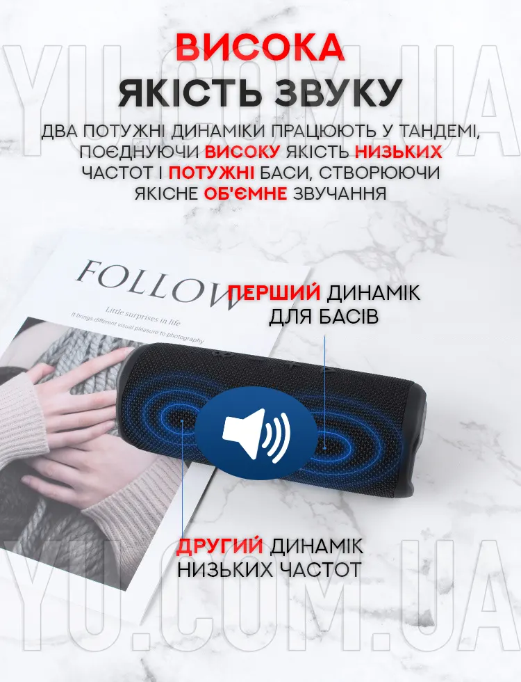 Мінідинамік Bluetooth FP6 Мінідинамік Bluetooth FP6