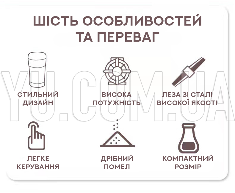 Мини электрическая кофемолка LY-39 150Вт