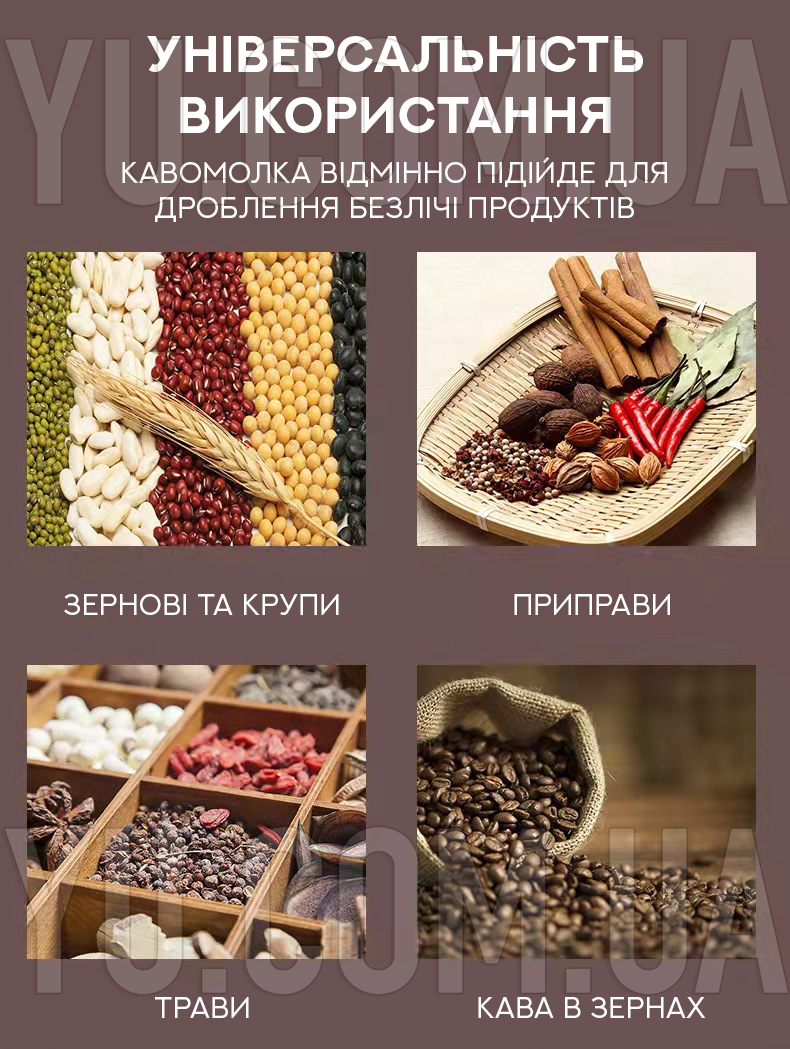 Мини электрическая кофемолка LY-39 150Вт