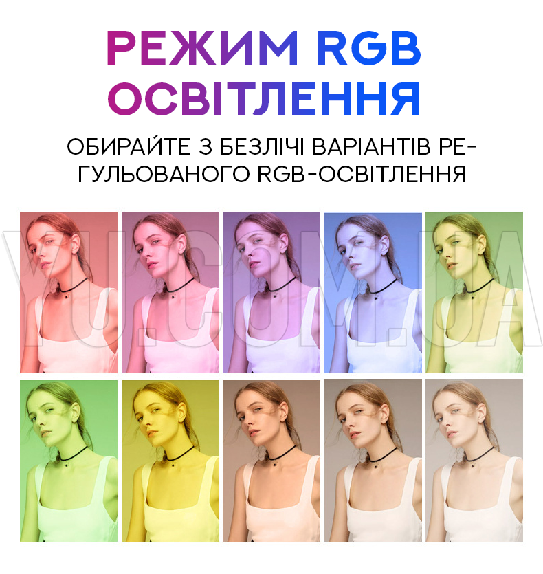 Кільцева LED лампа MJ-30 RGB 30см Кільцева LED лампа MJ-30 RGB 30см