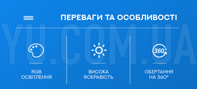 Кільцева RGB LED лампа MJ260 26 см Кільцева RGB LED лампа MJ260 26 см