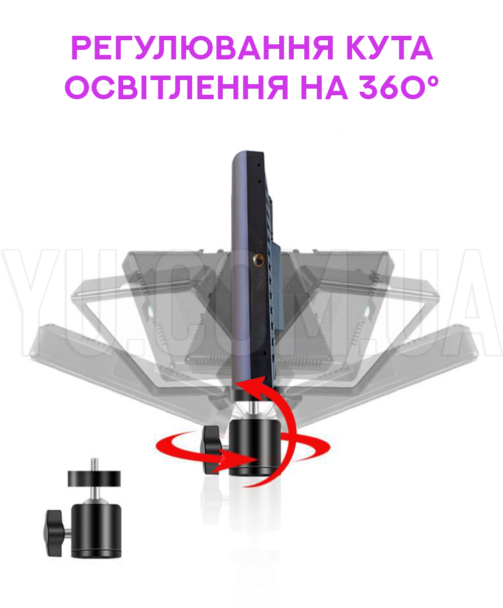 Led-лампа для студійного освітлення PM26RGB Led-лампа для студійного освітлення PM26RGB
