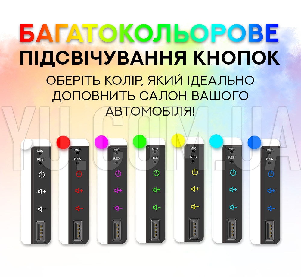 Універсальна автомагнітола X2S 7" 2 DIN на Android carplay MP4-MP5