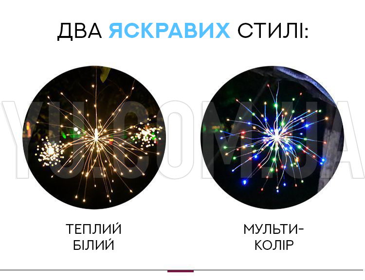 Гірлянда "Штора феєрверк" 500 M-7 3м х 30см (3М*0.3М) (Мультиколір) Гірлянда "Штора феєрверк" 500 M-7 3м х 30см (3М*0.3М) (Мультиколір)