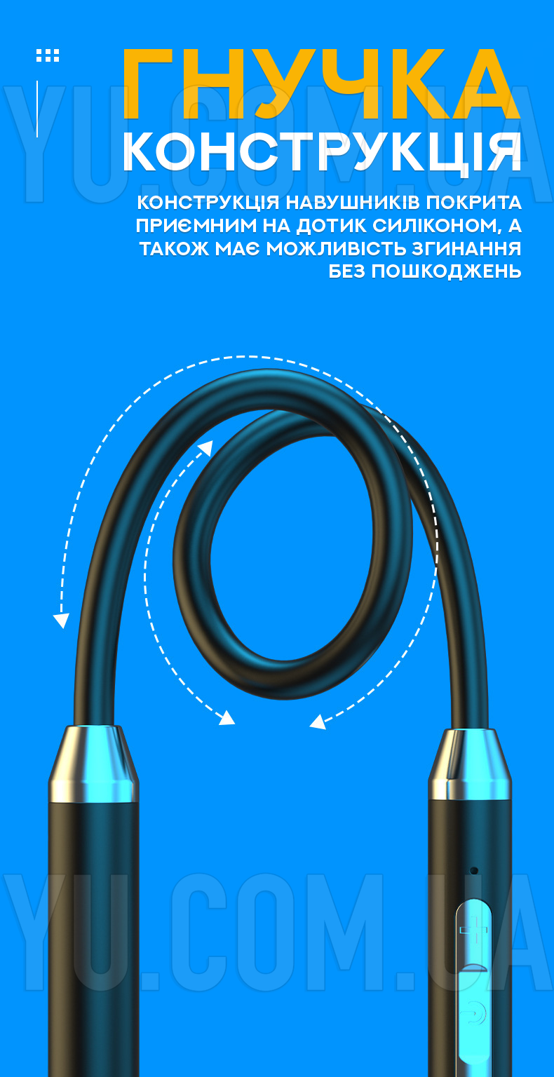 Навушники вакуумні з мікрофоном Bluetooth магніт AZ-35A-BT Навушники вакуумні з мікрофоном Bluetooth магніт AZ-35A-BT