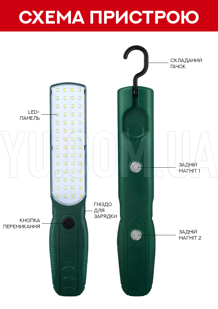 Ручной фонарь Bailong BL-5859-SM Ручной фонарь Bailong BL-5859-SM