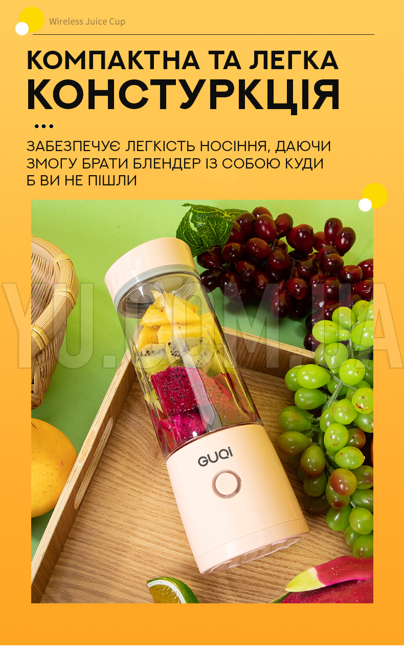 Портативный USB блендер Juicing Cup BSY002 Портативный USB блендер Juicing Cup BSY002