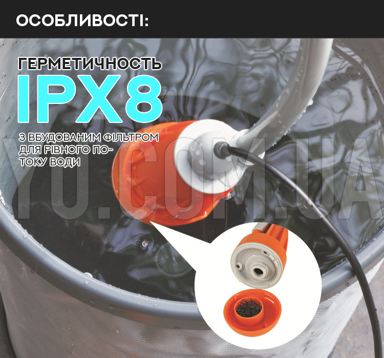 Кемпинговый душ с помпой от прикуривателя на 12V PORTABLE SHOWER+ 12V DK-02