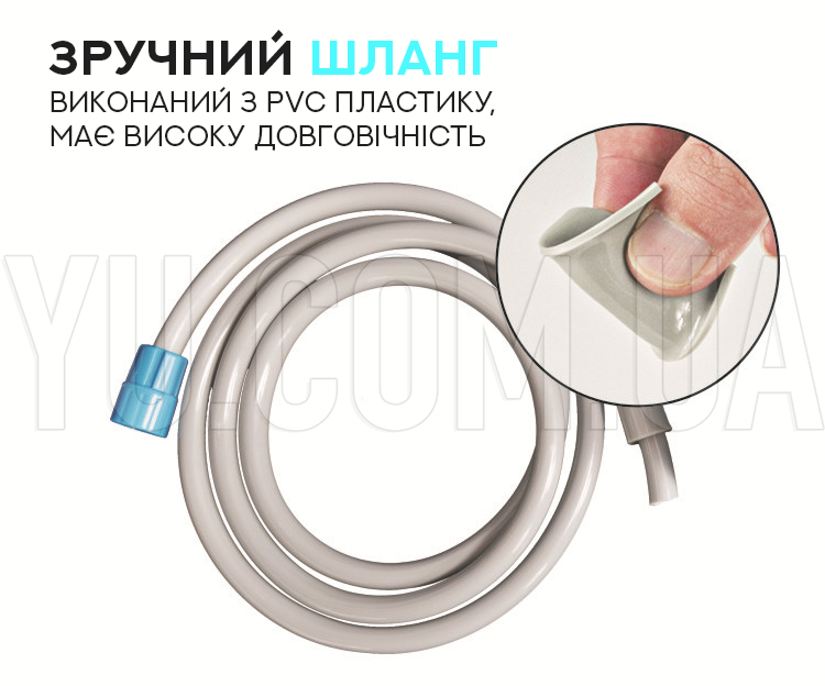 Кемпинговый душ с помпой от прикуривателя на 12V PORTABLE SHOWER+ 12V DK-02