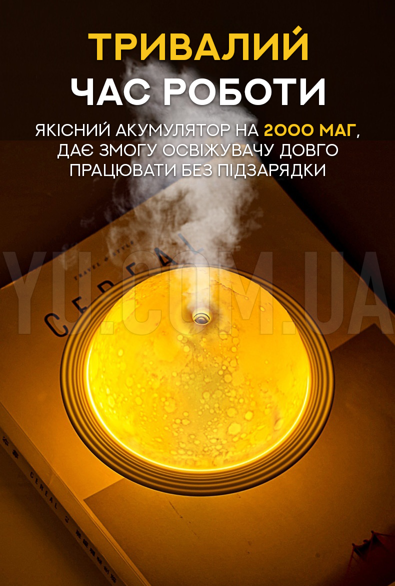 Увлажнитель воздуха - ночник в виде планеты EL-2080 250 мл. Увлажнитель воздуха - ночник в виде планеты EL-2080 250 мл.
