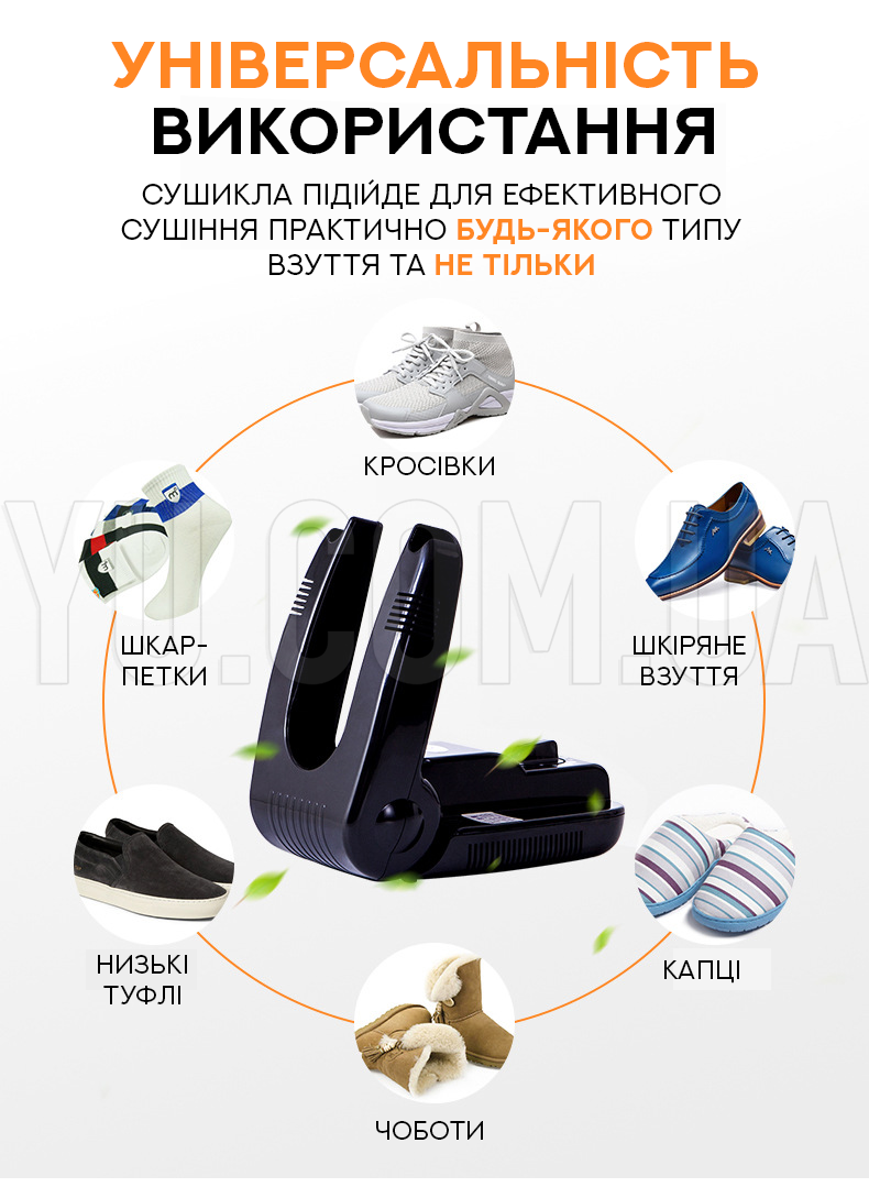 Электросушилка для обуви с феном HYLLIS