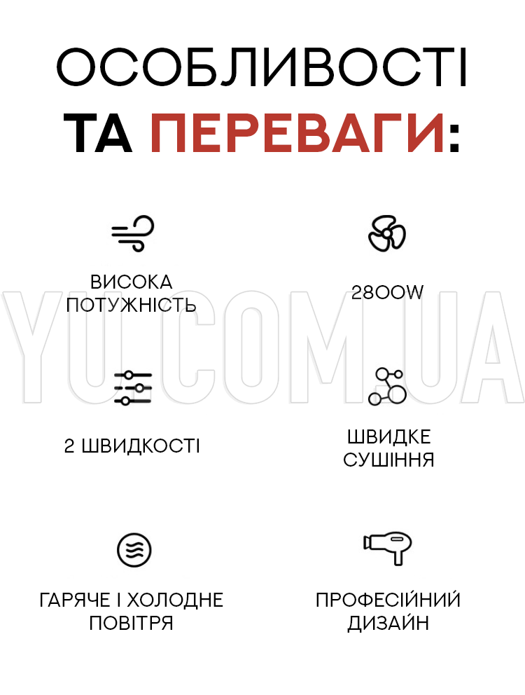 Фен Sokany SK-2219 Фен Sokany SK-2219