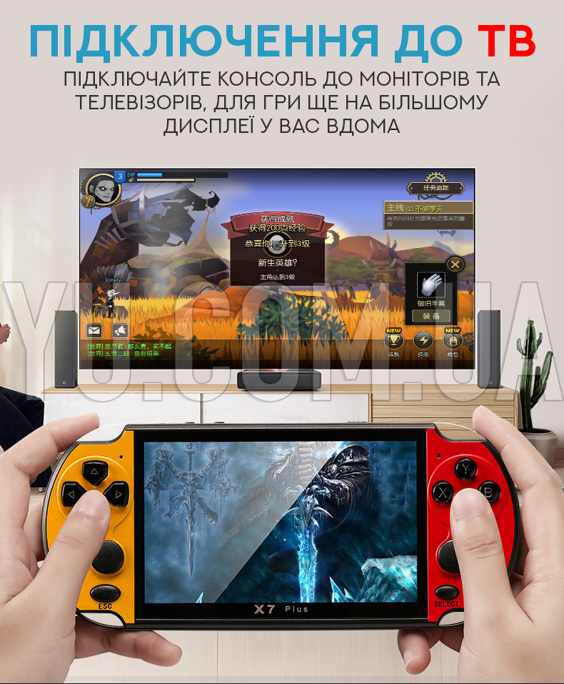 Портативна ігрова консоль X7 Портативна ігрова консоль X7
