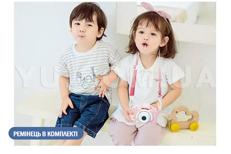 Дитячий фотоапарат котик Kidds GM-20