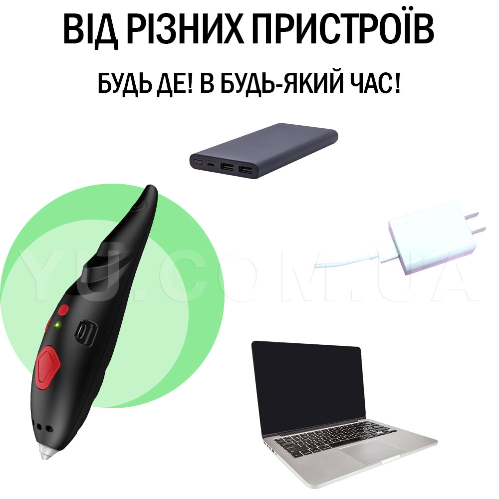 Ручка 3D акумуляторна з трафаретами Painting Pen K9902