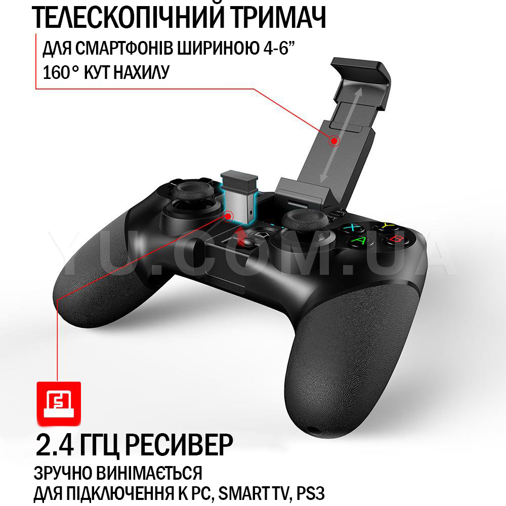 Бездротовий геймпад iPega PG-9076 Batman