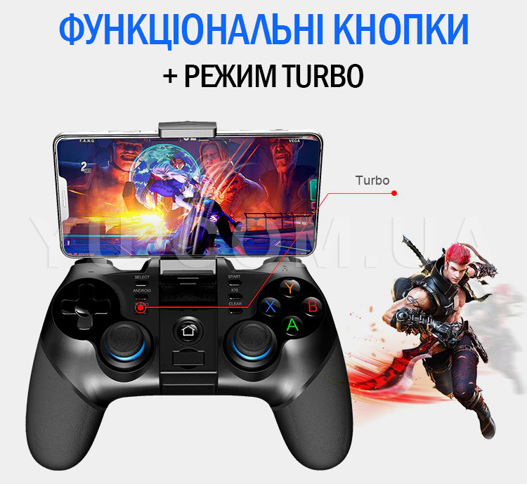 Бездротовий геймпад iPega PG-9156 Batman 3 in 1