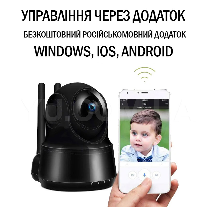 Беспроводная камера видеонаблюдения HD WiFi Q10