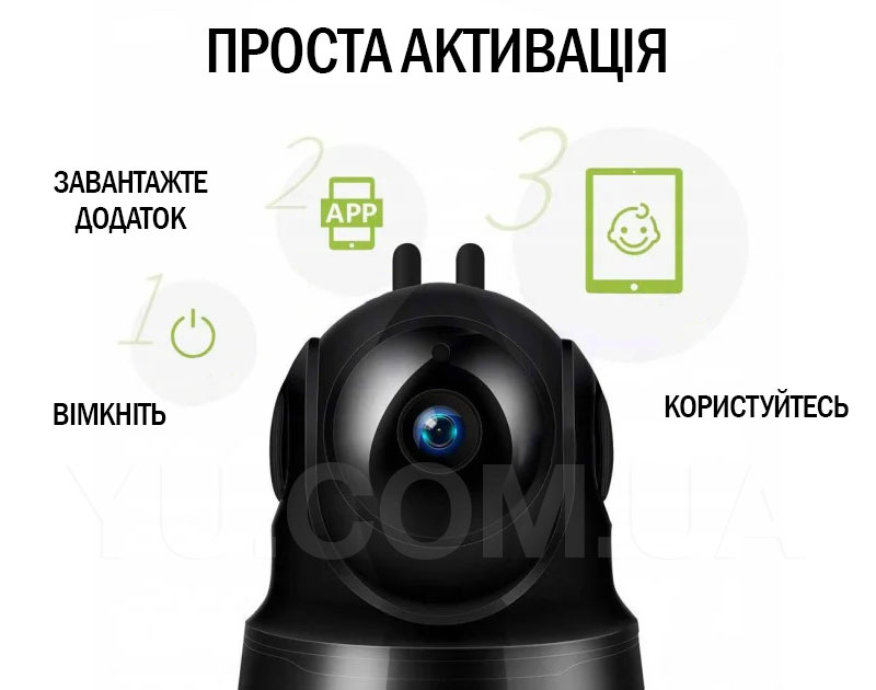 Беспроводная камера видеонаблюдения HD WiFi Q10