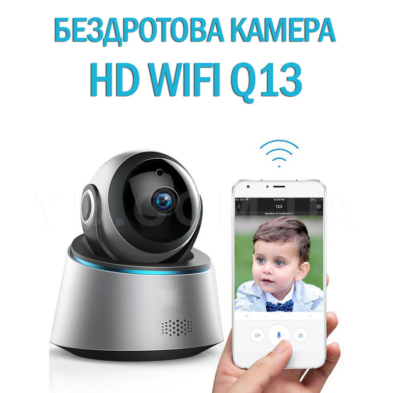 Беспроводная камера видеонаблюдения HD WiFi Q13