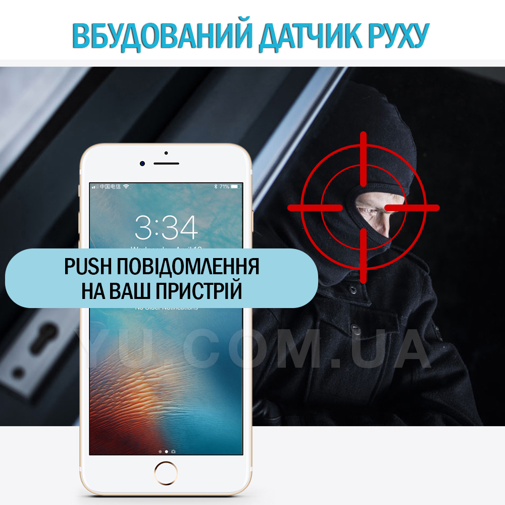 Беспроводная камера видеонаблюдения HD WiFi Q13