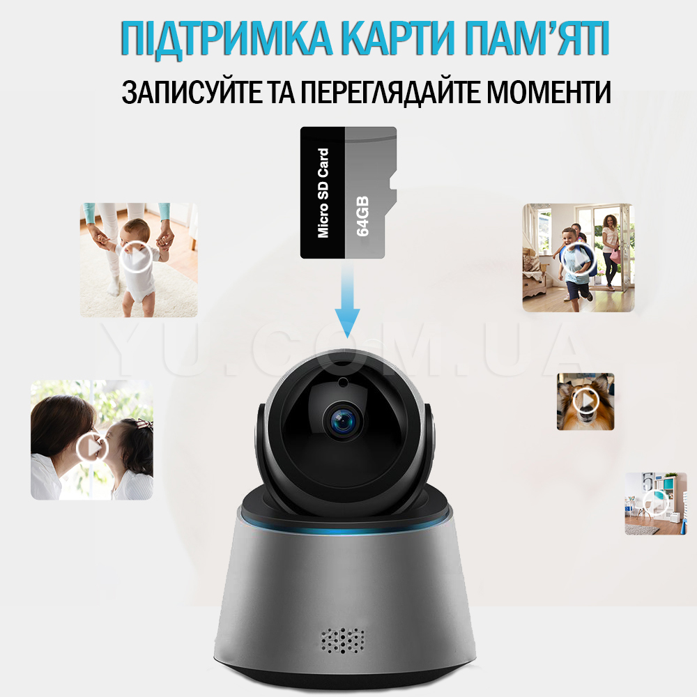 Беспроводная камера видеонаблюдения HD WiFi Q13