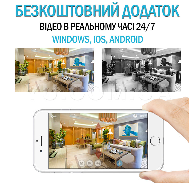 Беспроводная камера видеонаблюдения HD WiFi Q13