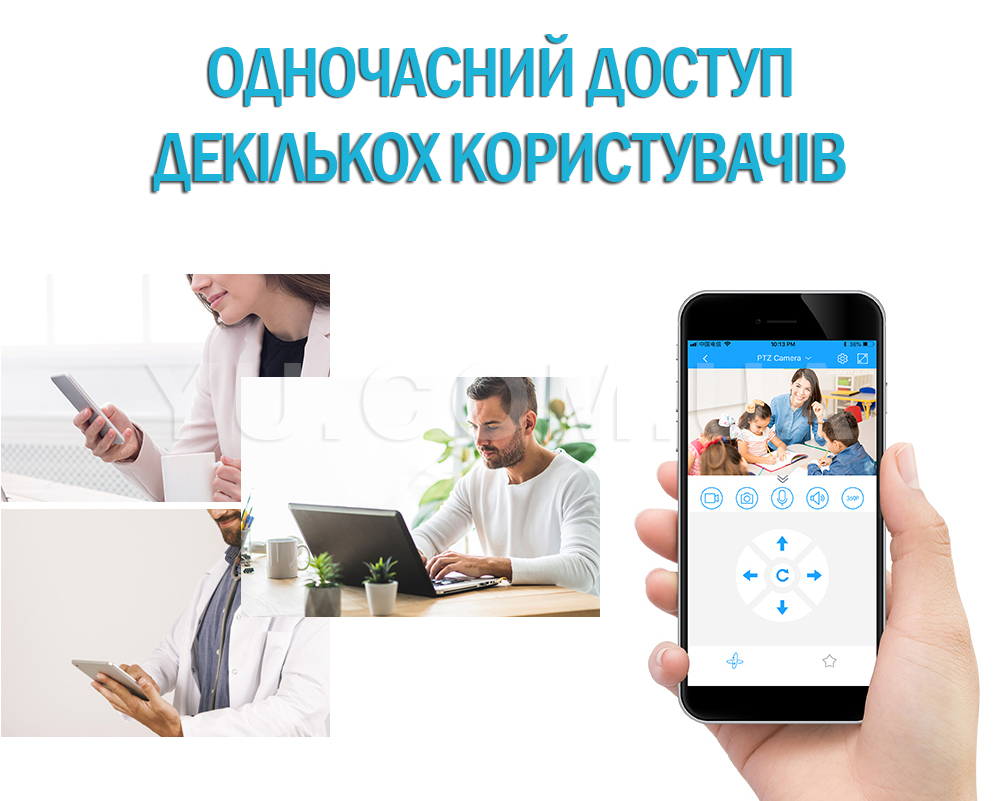 Беспроводная камера видеонаблюдения HD WiFi Q13