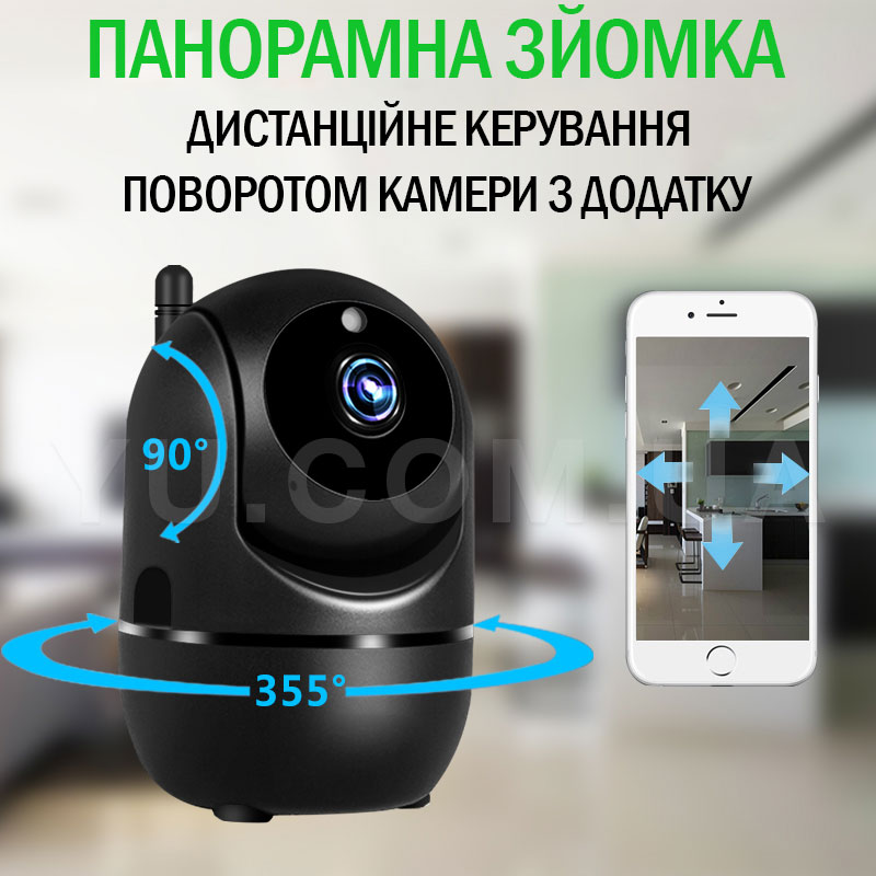 Камера видеонаблюдения Wifi QC011 CAMERA Y7