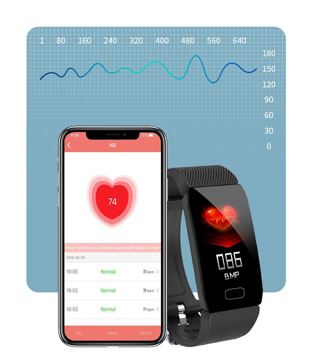 Фитнес браслет Smart W4